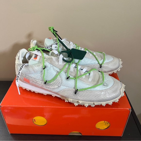 Off-White Waffle Racer Women’s Size 13 Men’s Size 11.5 - Picture 1 of 10